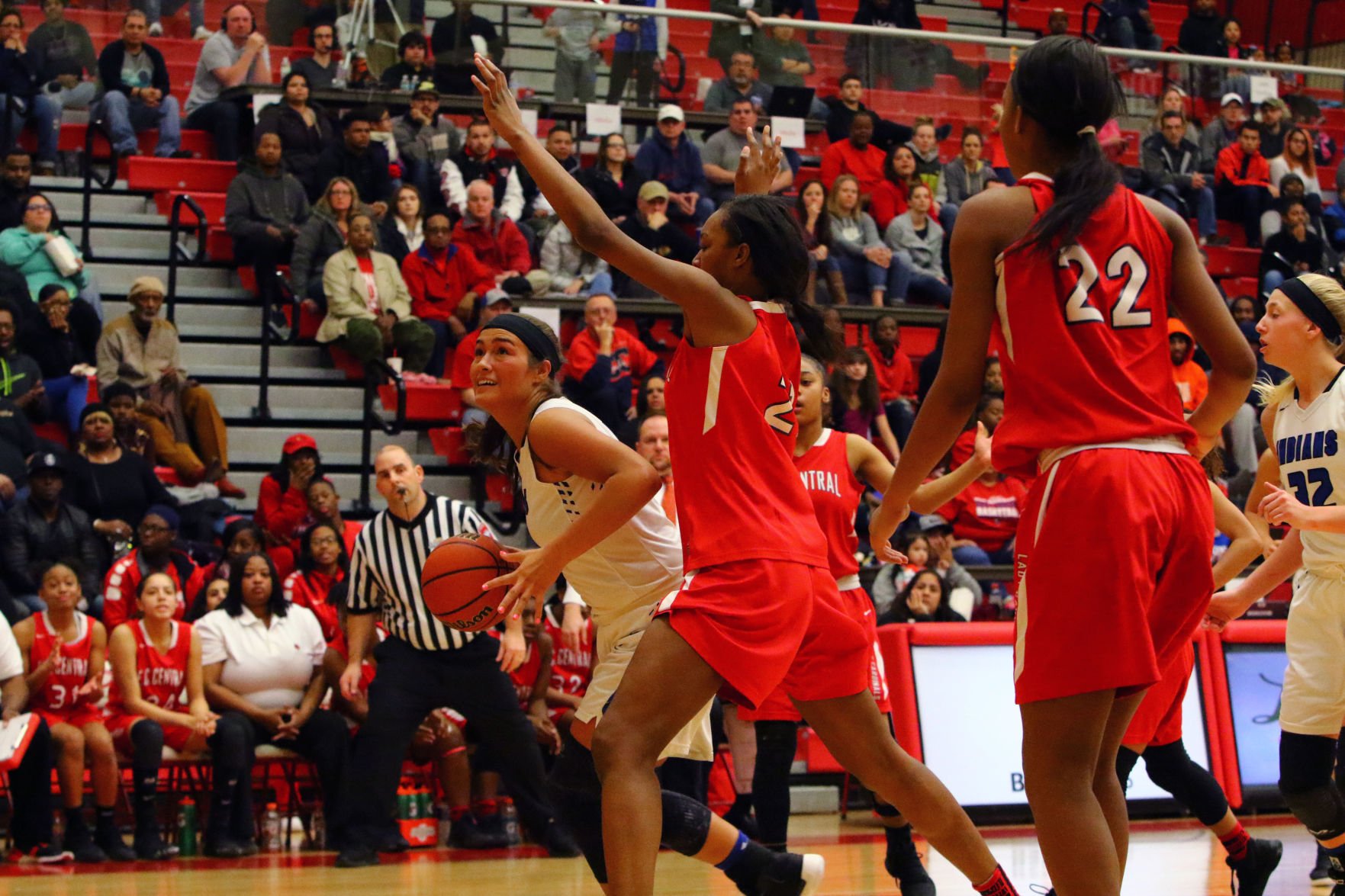Gallery: Girls Basketball Sectional Finals - E.C. Central vs. Lake Central